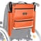 Sac pour fauteuil roulant avec poches pour béquilles