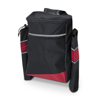 Sac pour fauteuil roulant avec porte-béquilles - Biscay Rouge