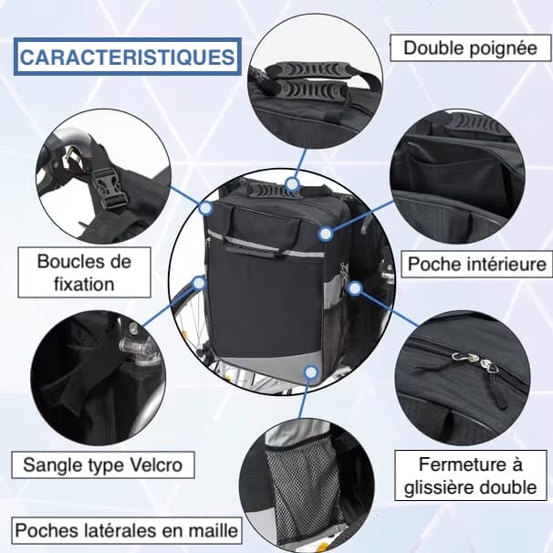 Sac pour fauteuil roulant - Biscay