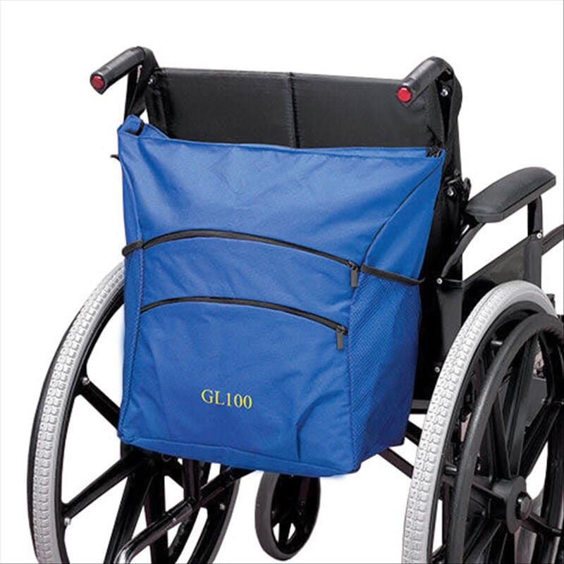 View Sac pour fauteuil roulant Bleu information