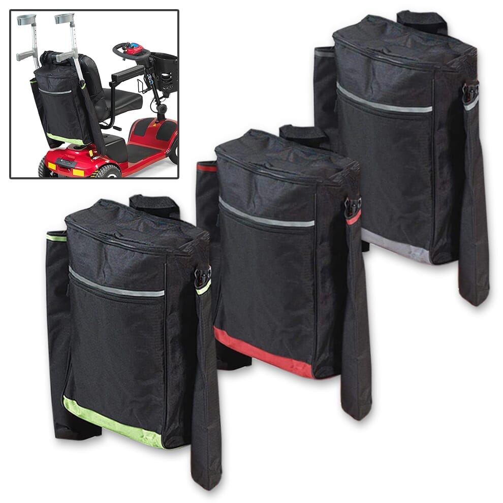 Sac pour scooter et fauteuil roulant pour béquilles