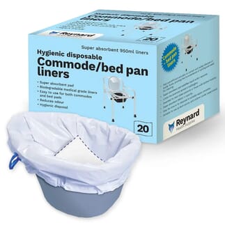 Sacs hygiéniques pour chaise percée Pack de 20