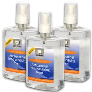 Savon pour les mains sans alcool - bouteille de 500 ml Lot de 3