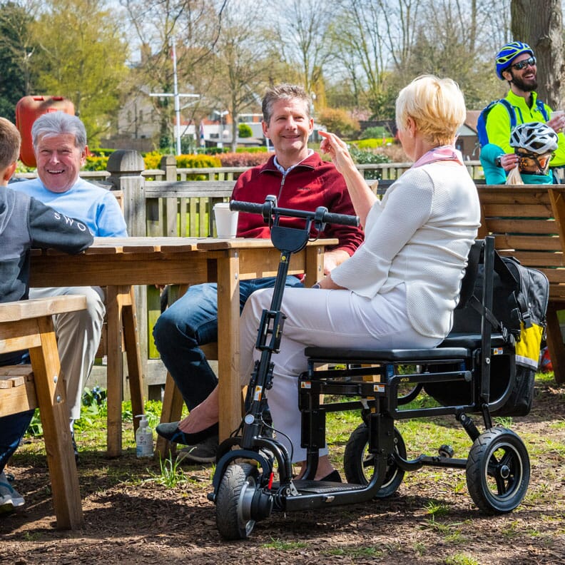 Scooter pliant E-FOLDI Lite