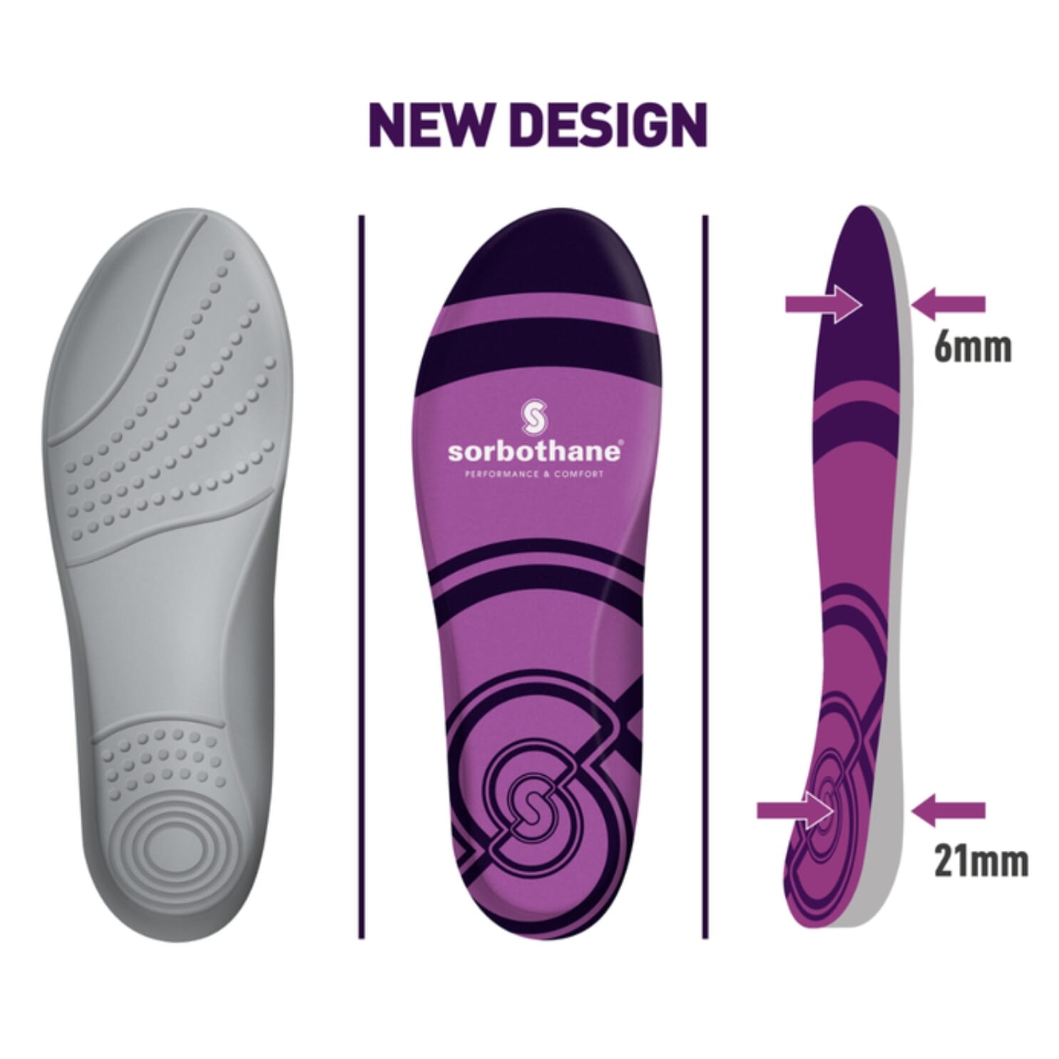 Semelle Cush N Step Sorbothane