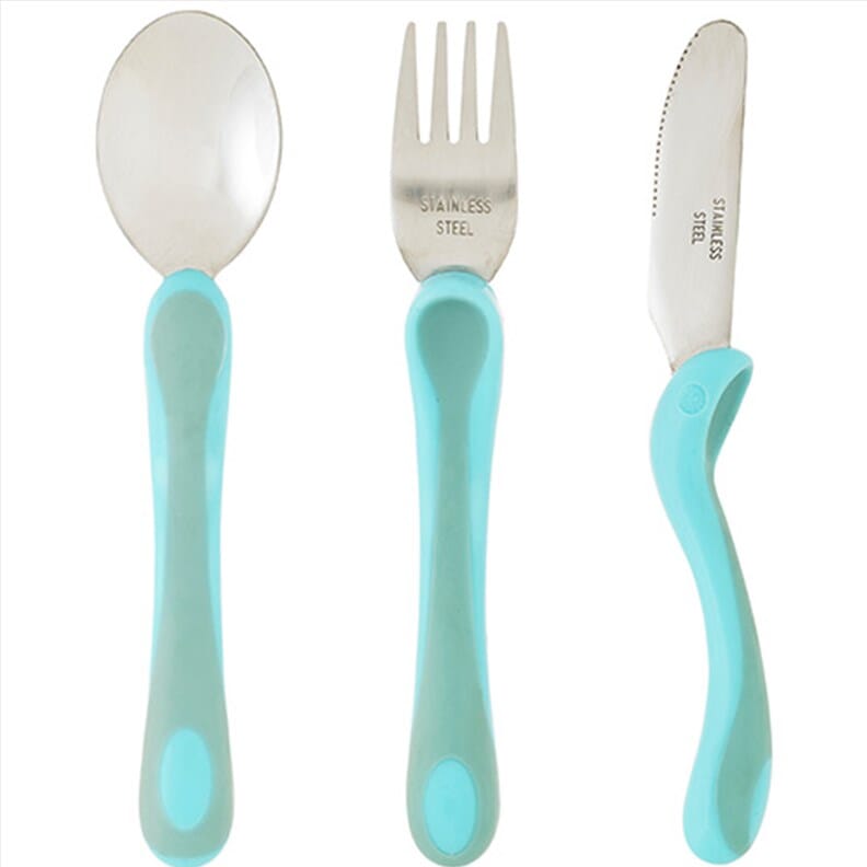Set de couverts ergonomiques Junior Homecraft - Vert
