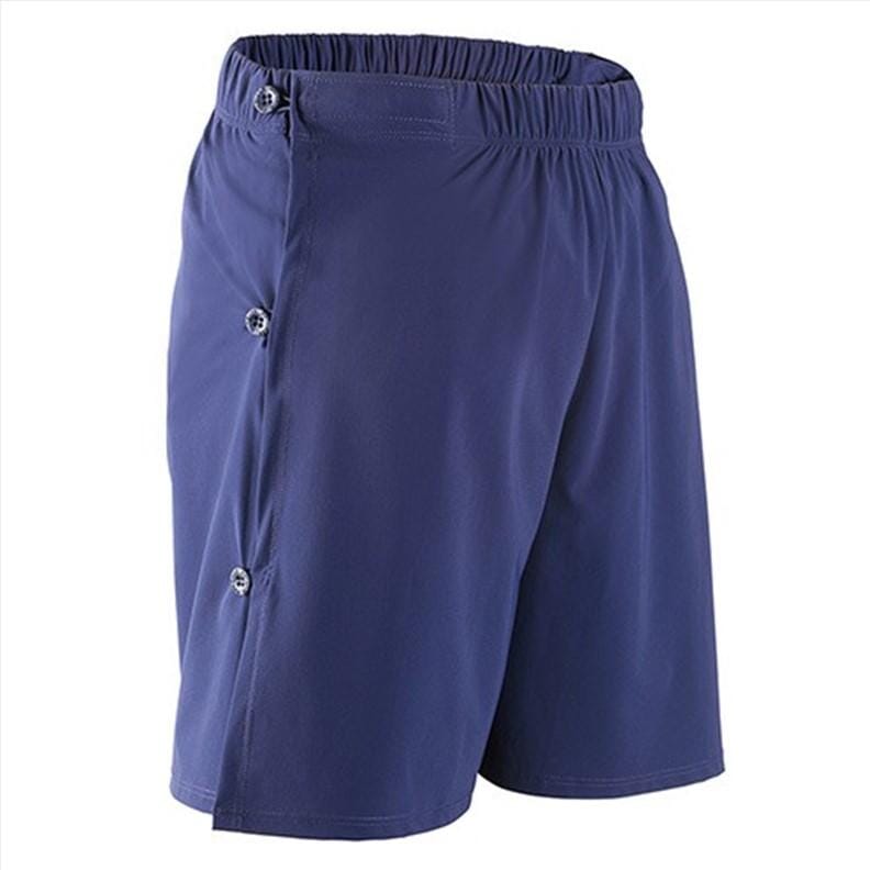 Short de bain incontinence avec boutons - Homme
