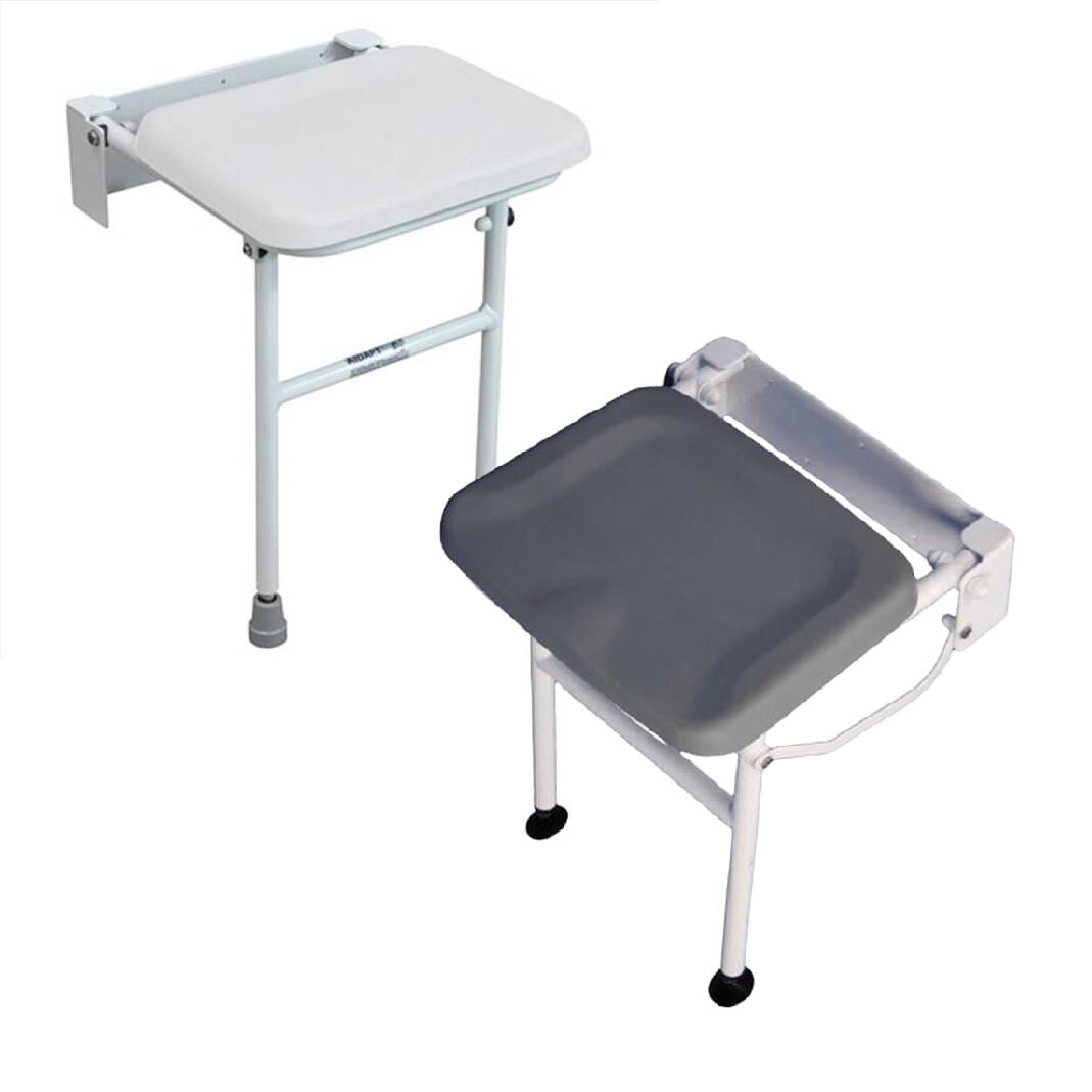Siège de douche rembourré avec pieds Solo Compact
