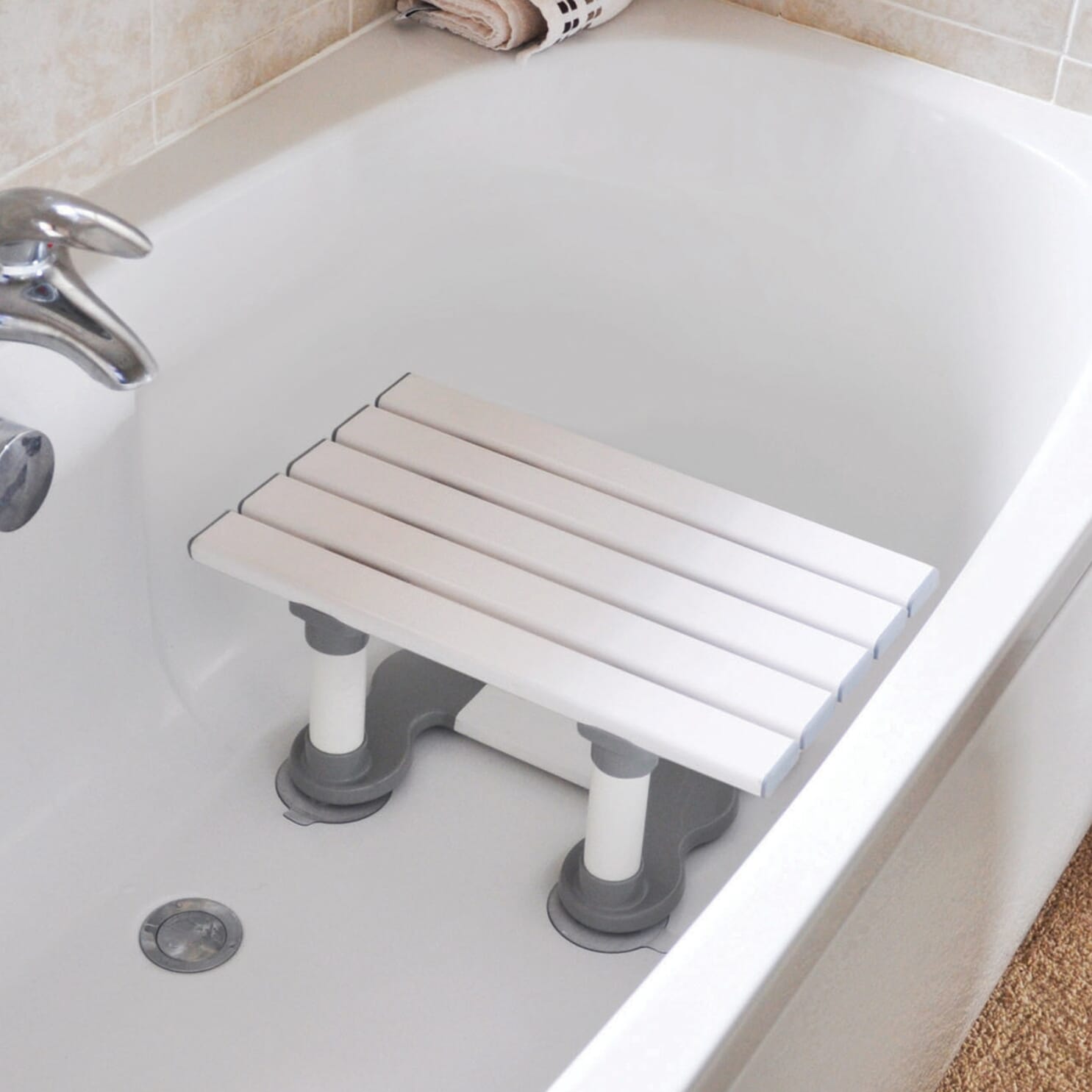 Siège de bain à lattes