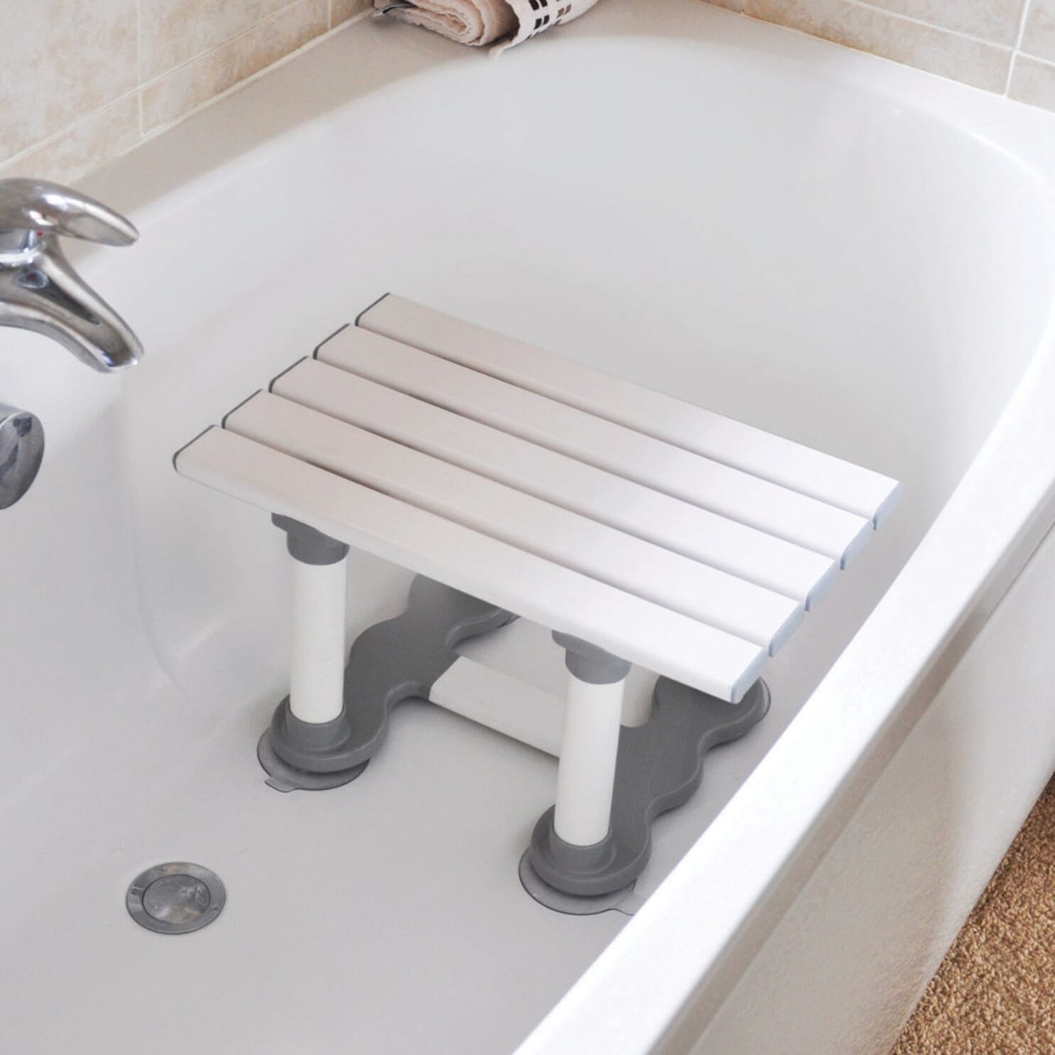 Siège de bain à lattes