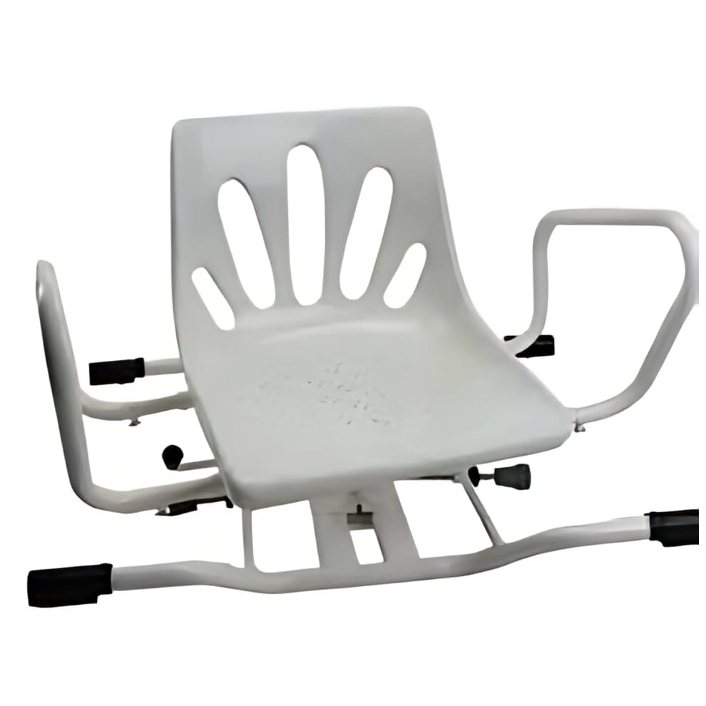 Siège de bain léger pivotant