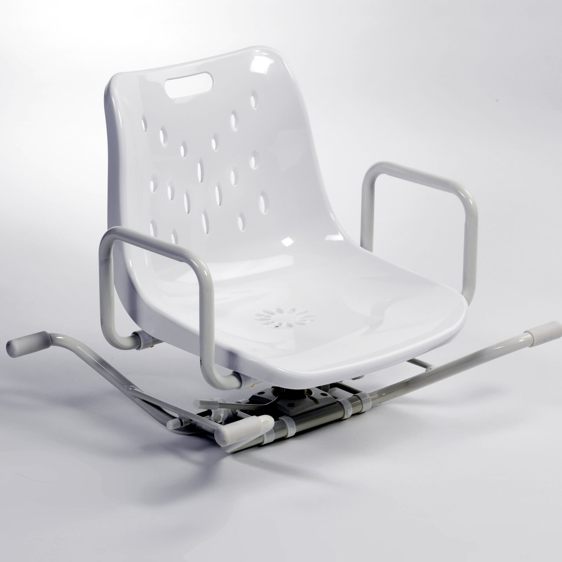 Siège de bain pivotant et ajustable