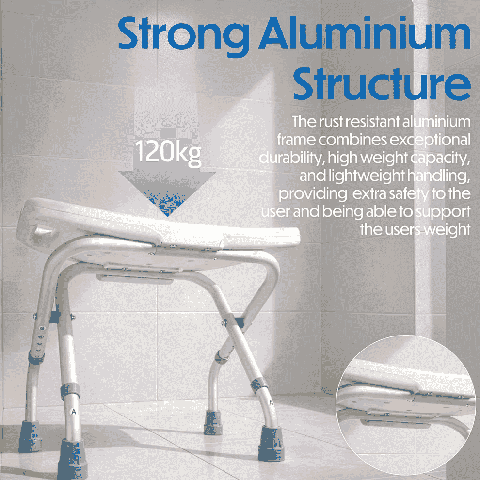 Siège de douche pliant