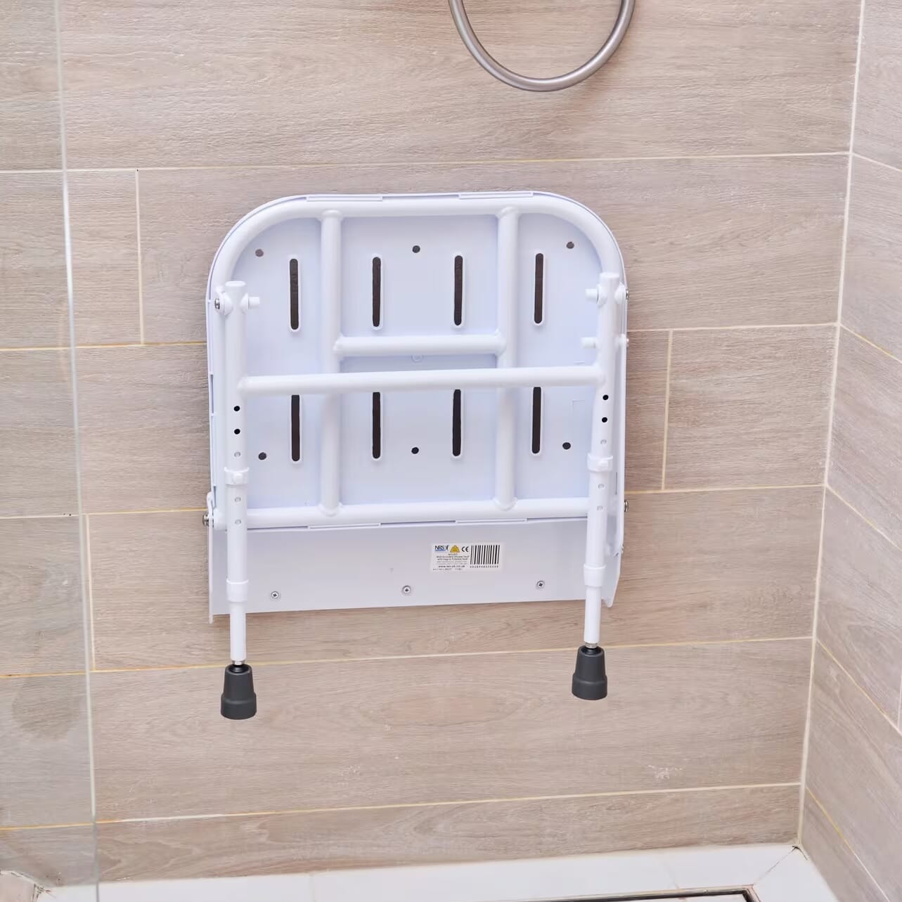 Siège de douche rabattable