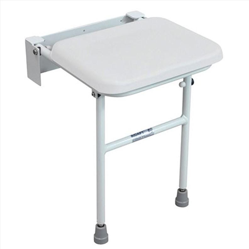 Siège de douche rembourré avec pieds Solo Compact