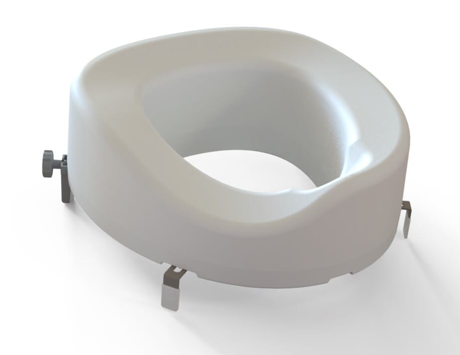 Siège de toilette surélevé incliné Ashby