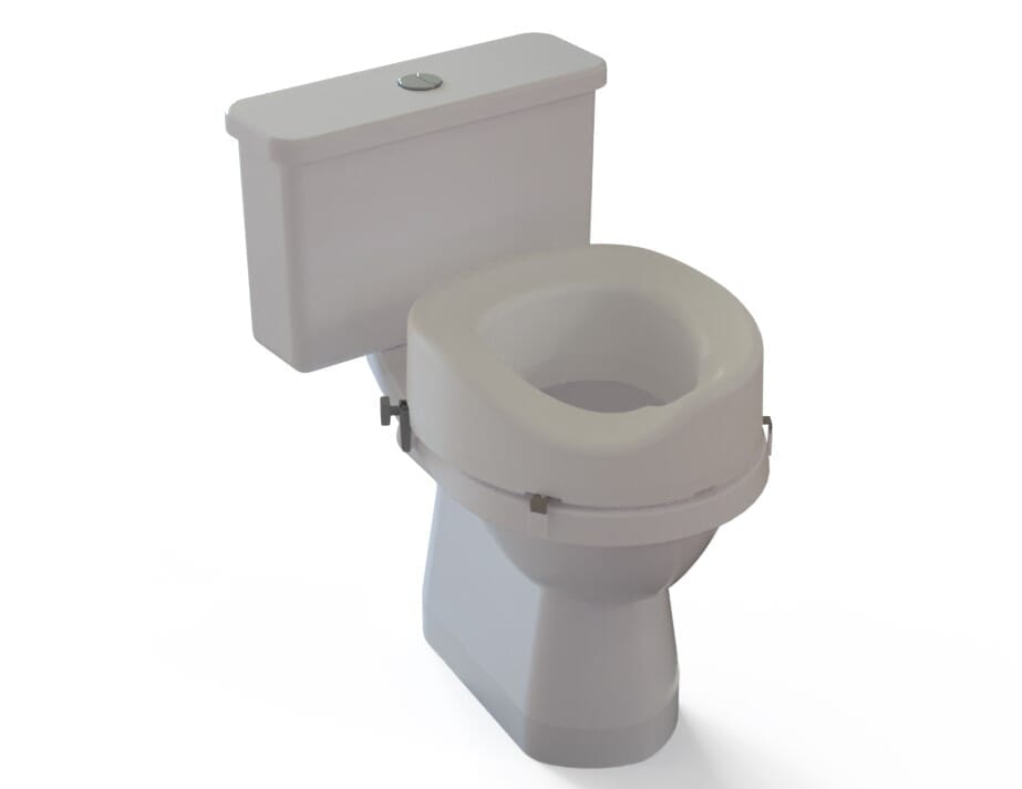 Siège de toilette surélevé incliné Ashby