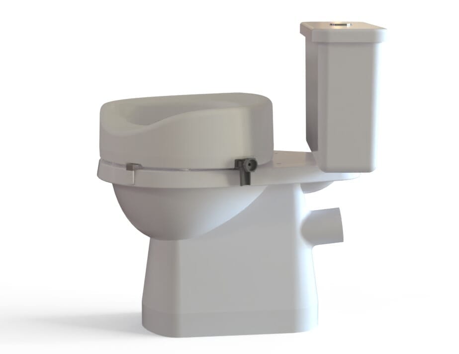 Siège de toilette surélevé incliné Ashby