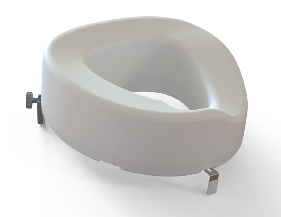 Siège de toilette surélevé incliné Ashby