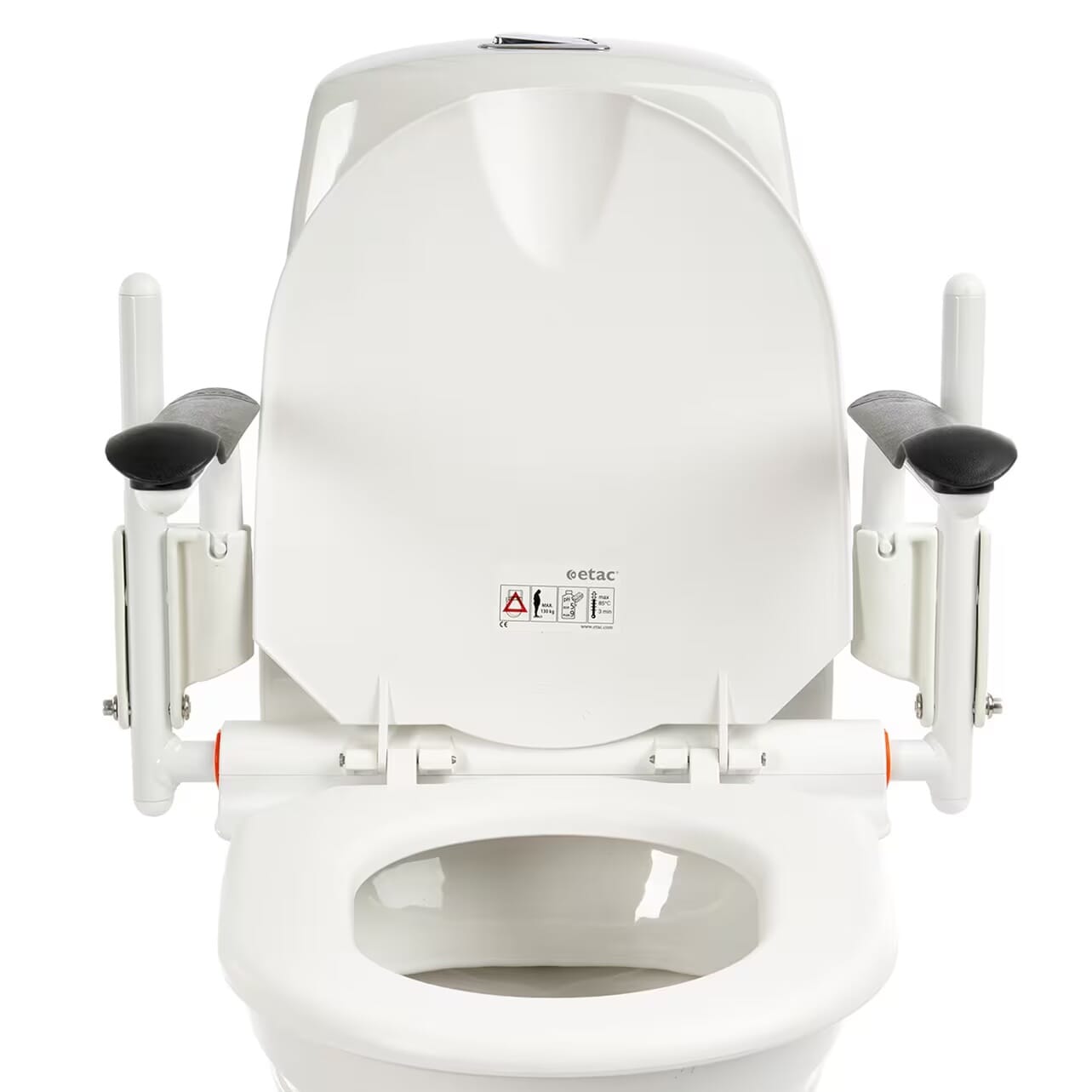 Siège de toilettes avec accoudoirs - Etac