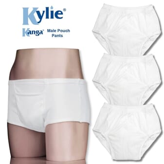 Lot de 3 Slips absorbants pour homme Kylie - XXL