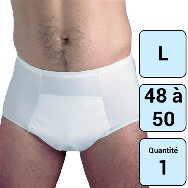 Slip avec poche pour homme