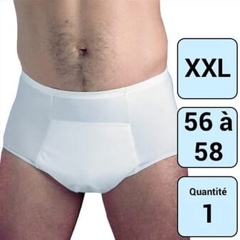 Slip avec poche pour homme