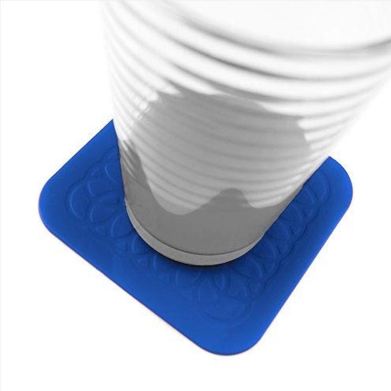 Sous-verres Tenura - Pack de 4 - Bleu