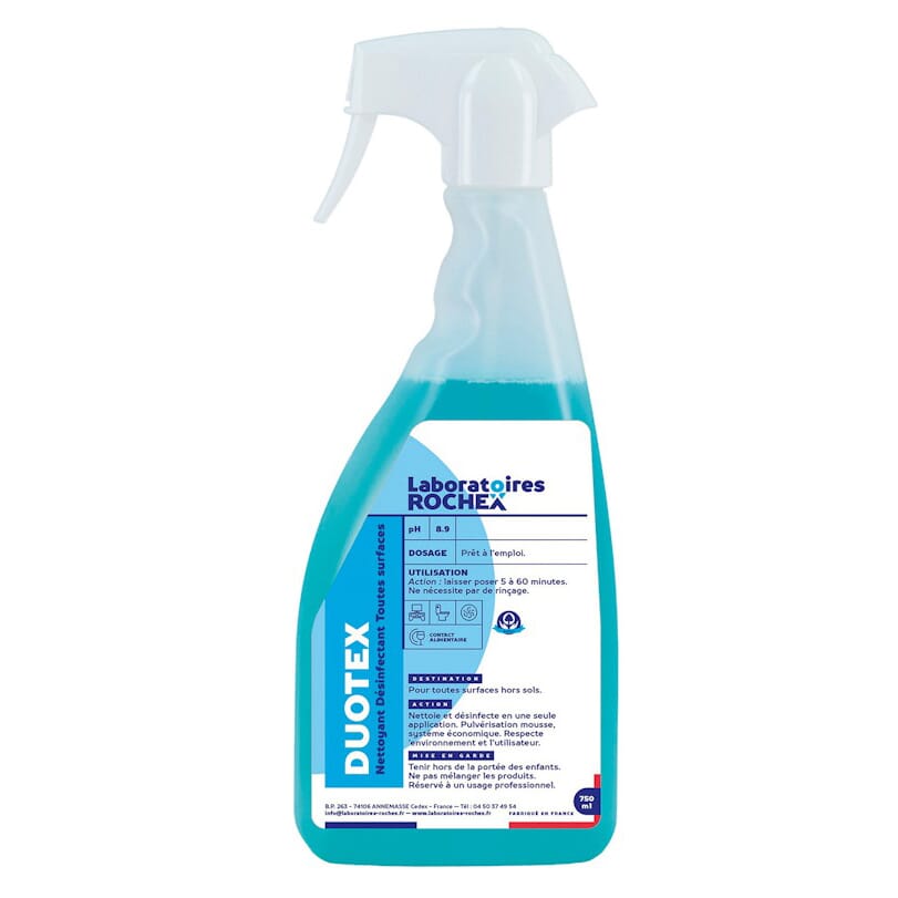 View Spray désinfectant Duotex information