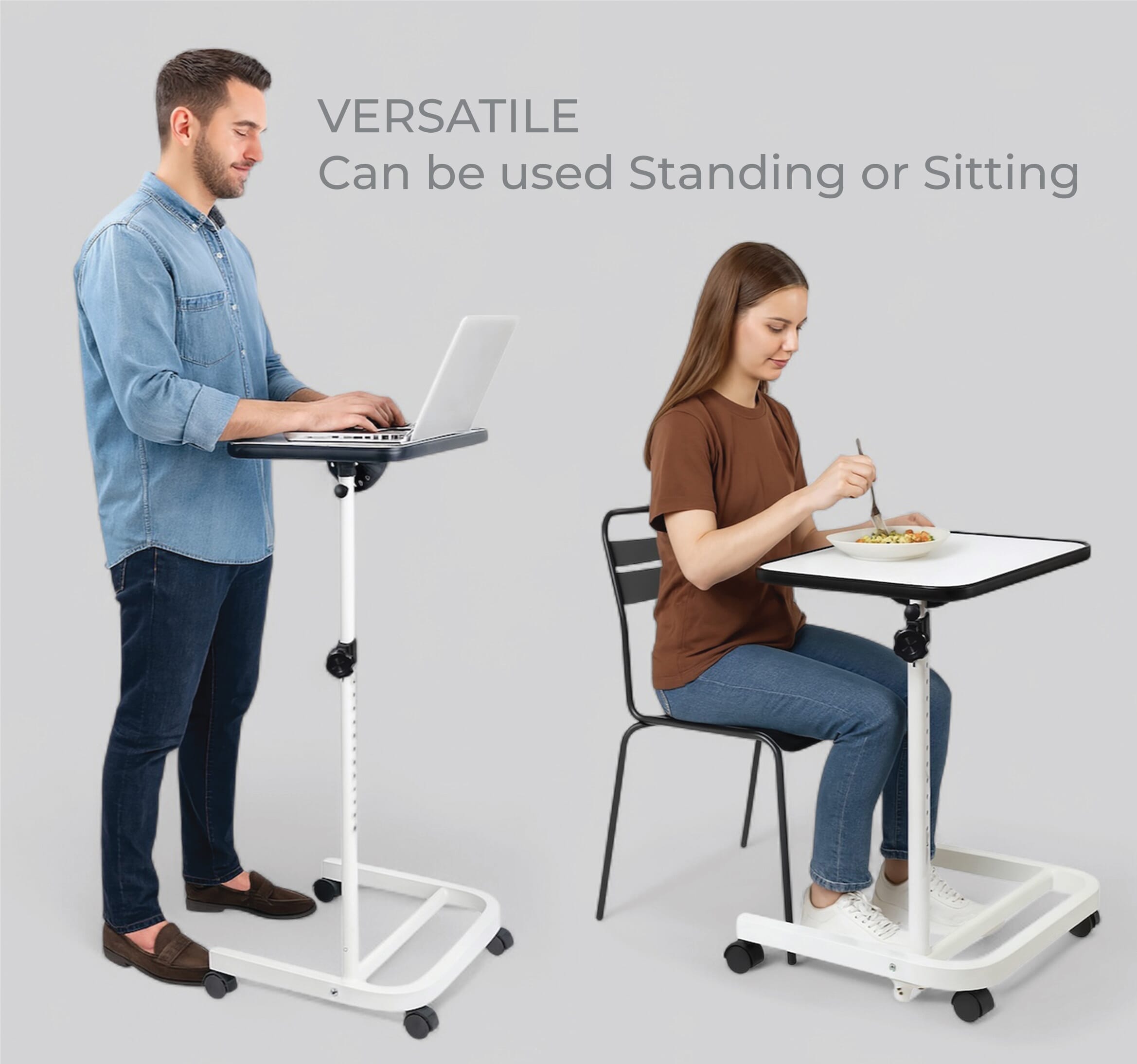 Table de fauteuil à roulettes Deluxe