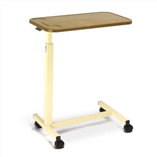 Table de lit avec plateau plastique