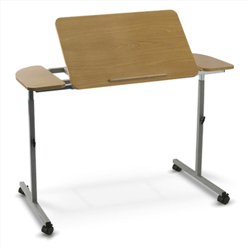 Table de lit réglable et inclinable