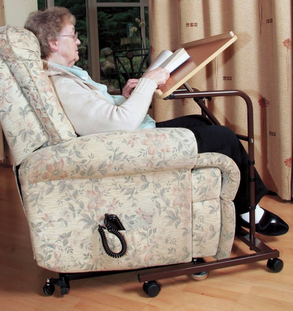 Table inclinable pour fauteuil