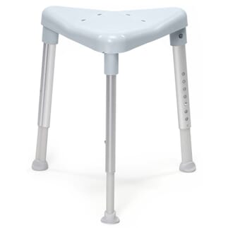 Tabouret d'angle pour la douche - ETAC Bleu