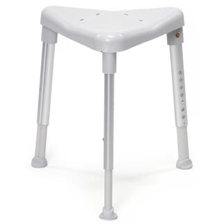 Tabouret d'angle pour la douche - ETAC Gris