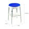 Tabouret de bain pivotant avec siège rembourré