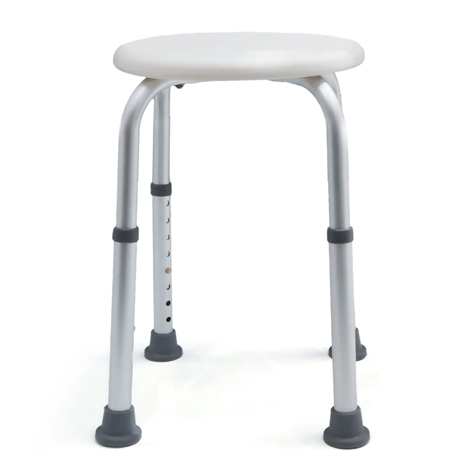 Tabouret de douche en aluminium réglable
