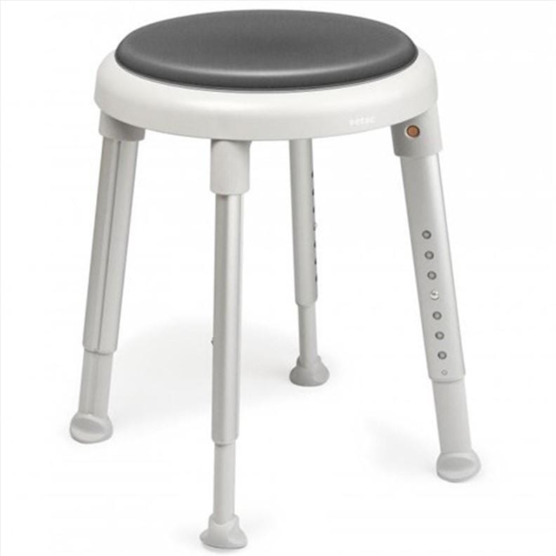 Tabouret de douche Etac Easy gris avec coussin