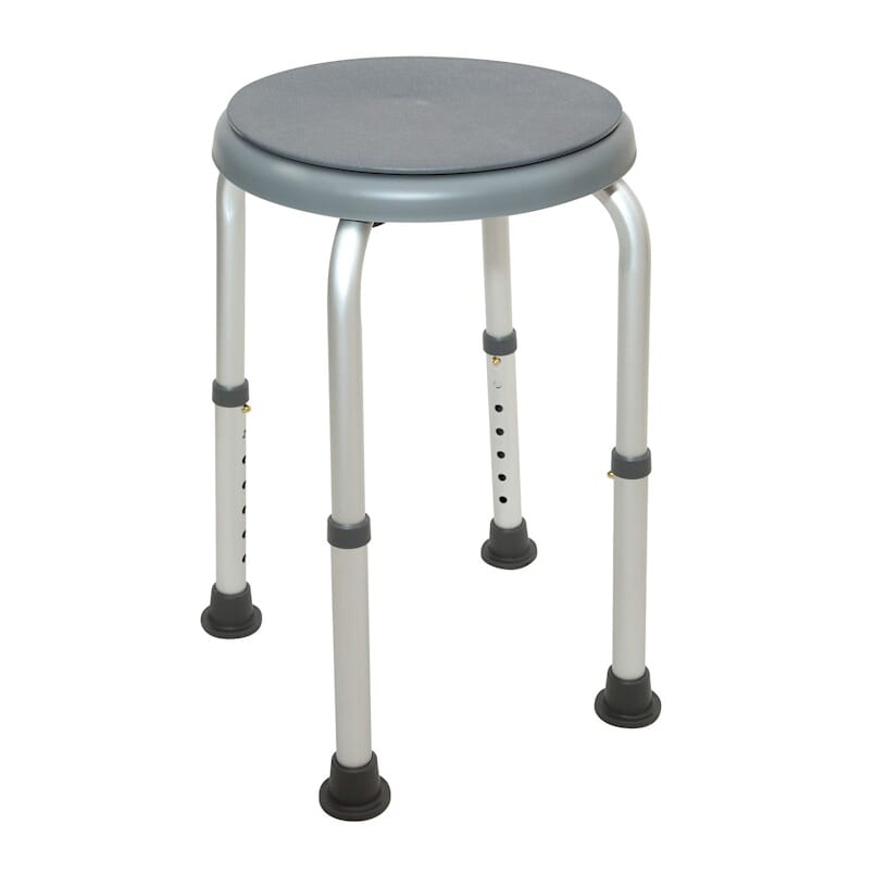 Tabouret de douche pivotant
