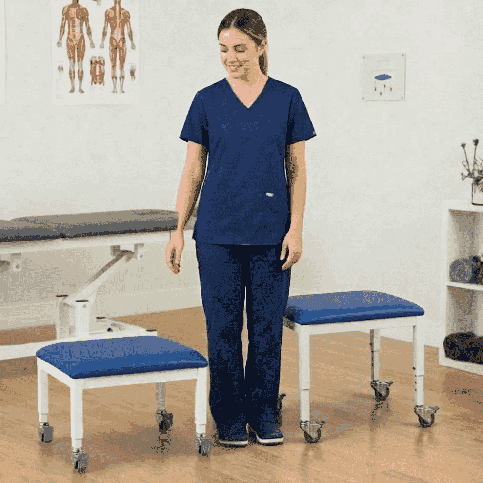 Tabouret médical mobile