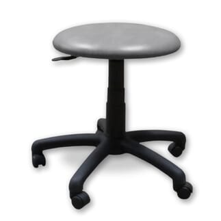 Tabouret mÃ©dical rÃ©glable Ã  roulettes Gris