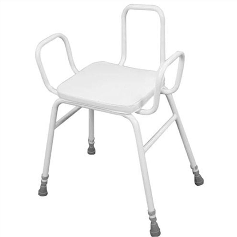 Tabouret polyvalent - avec accoudoirs + dossier