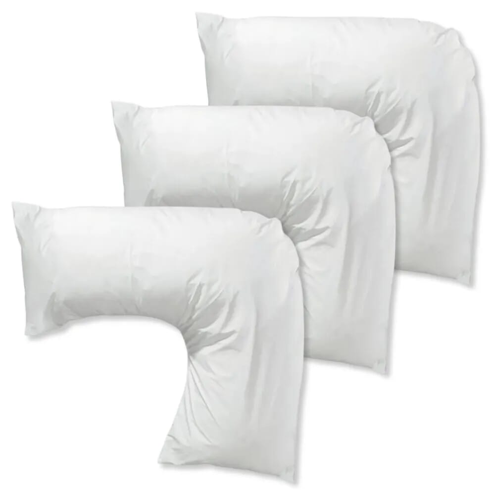 Taie d'oreiller en forme de V