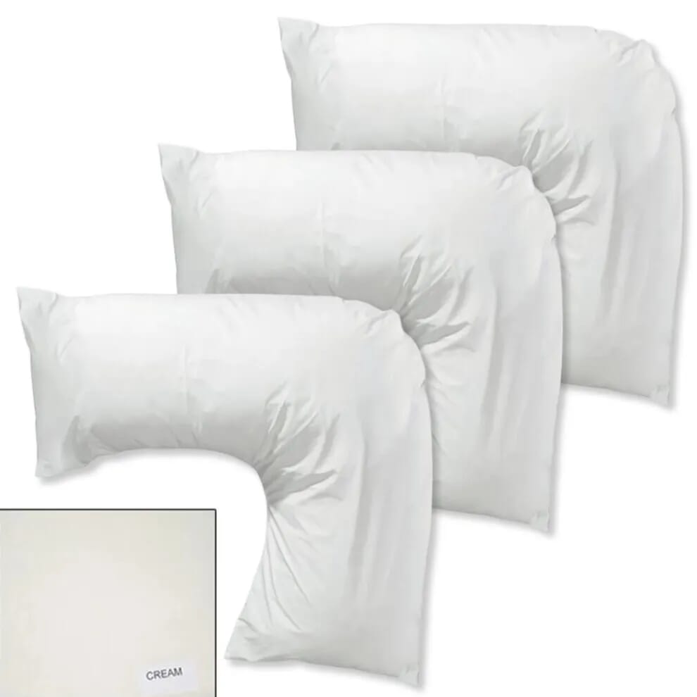 Taie d'oreiller en forme de V