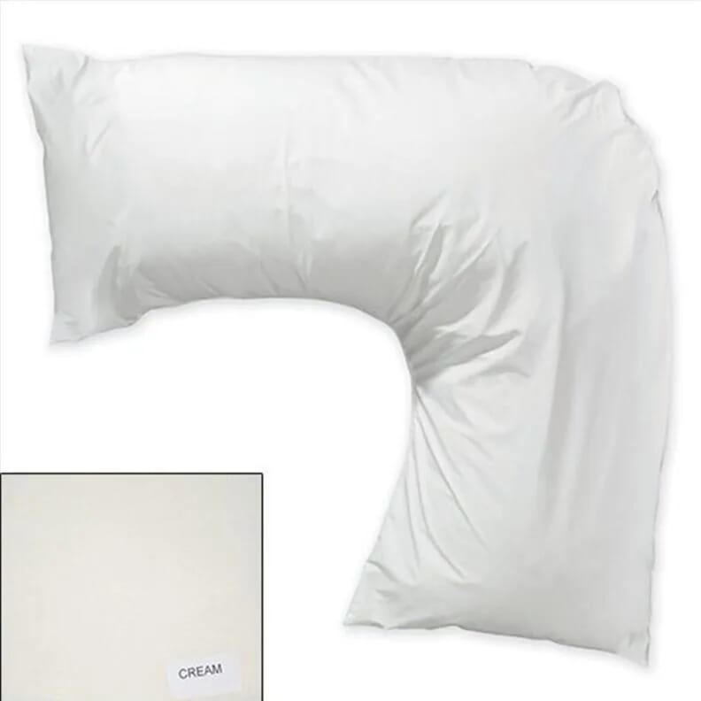 Taie d'oreiller en forme de V