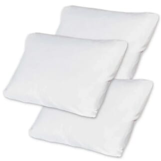 Taie d'oreiller Sleep Knit Blanc - Lot de 3