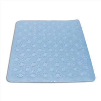 Tapis de douche antidÃ©rapant Bleu