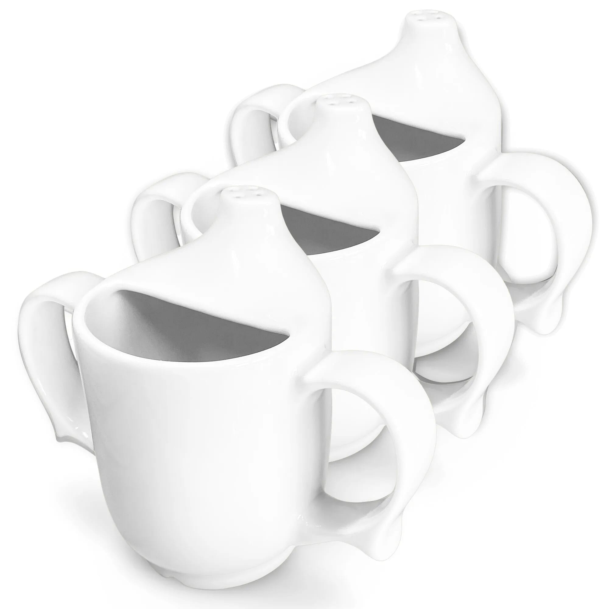 View Tasse 2 anses Wade Dignity Blanc Lot de 3 information