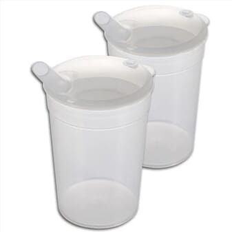 Tasse anti-déversement avec couvercle bec verseur