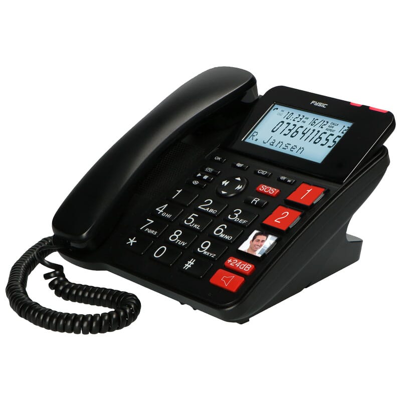 Téléphone avec assistance Fysic
